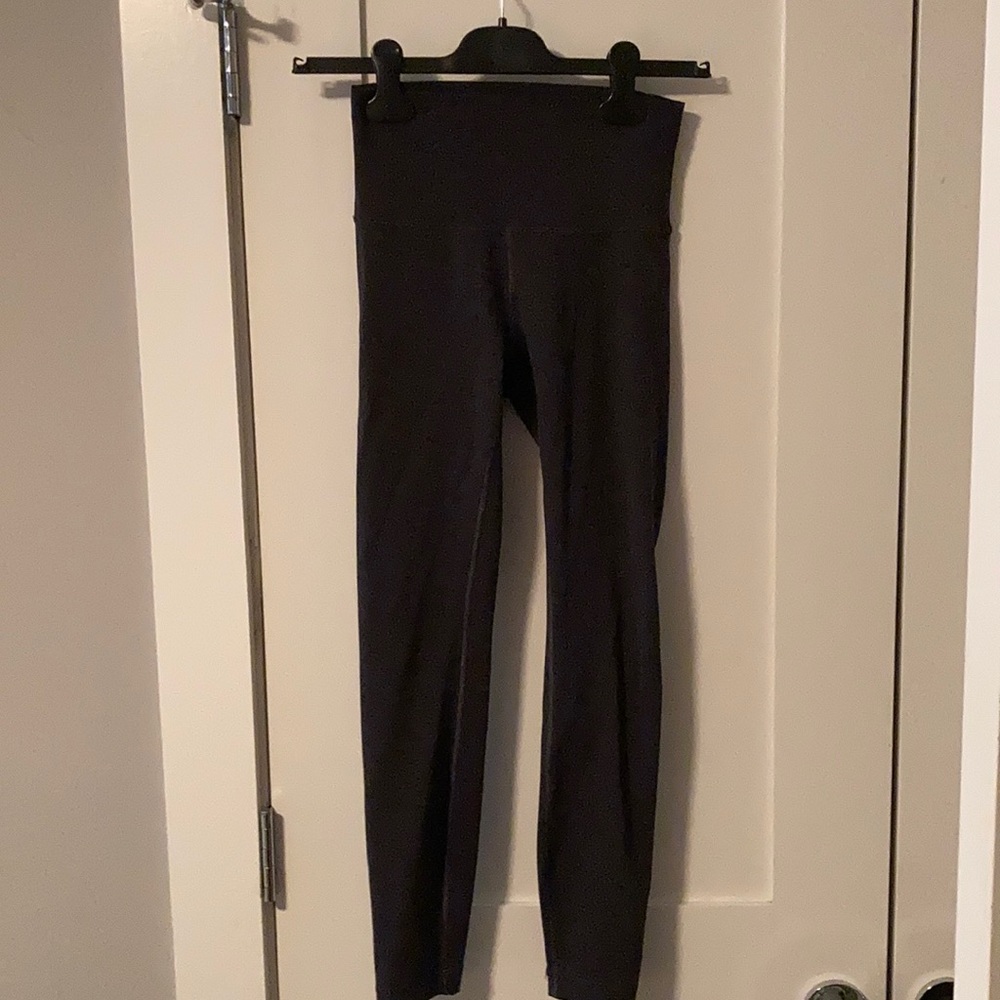 Lululemon dark grey Wunder train 25” tights - 4